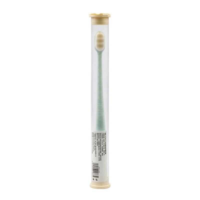 Lovely Baby Soft-bristled Silicone Toothbrushes Teeth Cute Training Toothbrushes Baby Dental Care ToothBrush BPA Free: Green