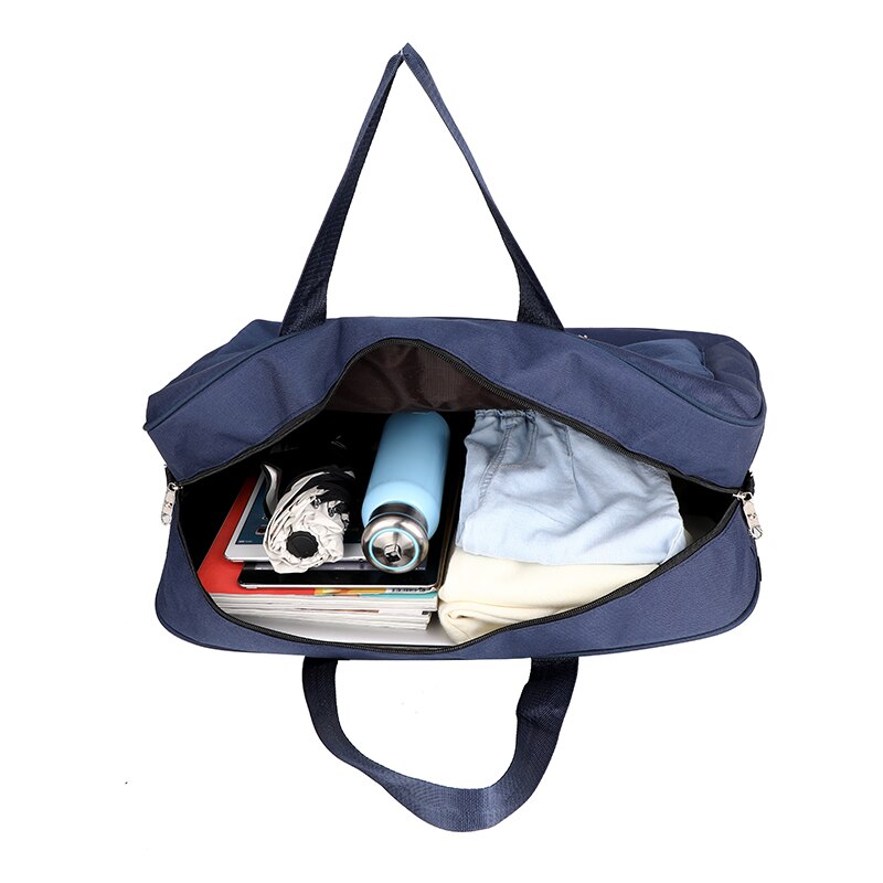 Nowe płótno podróży torba na ramię wypoczynek podróży przekątnej torebki dużego ciężaru wielofunkcyjny duża pojemność miękka powierzchnia torby poliestrowe