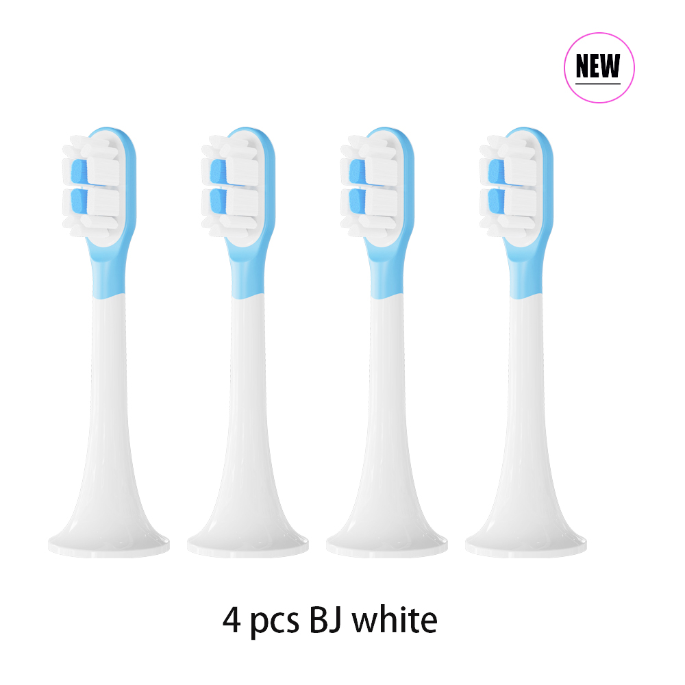Cabezales de repuesto para cepillo de dientes eléctrico Xiaomi Mijia T300 T500, boquillas con cubierta antipolvo y embalaje al vacío recambios cepillos dientes oral: Lavanda