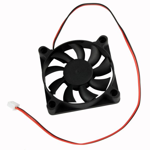 YCDC PC Computer Cool Fan 60 x 60 x 12mm DC Cooling Fan Computer PC Case CPU Cooler Case Fan 2 Pins 12V