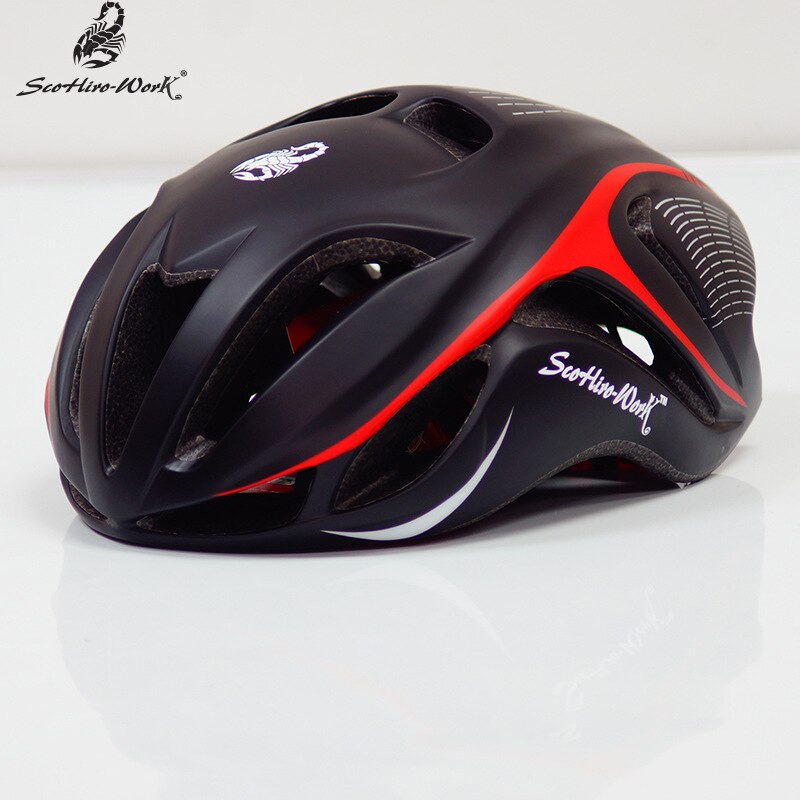 SCOHIRO WORK tt Triathlon caschi da ciclismo ultraleggero road racing bike protezione per adulti aero casco da bicicletta attrezzature donna uomo