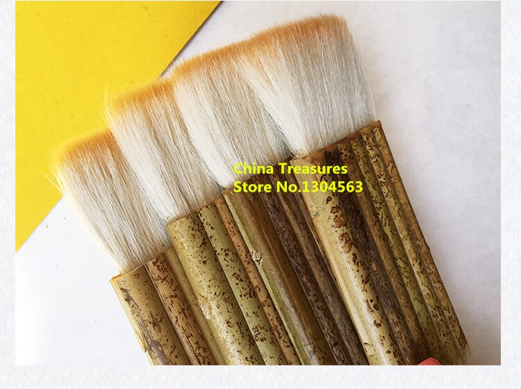 Prisen for 1 stk, kombination pensel pen, bred pensel, malerpensel