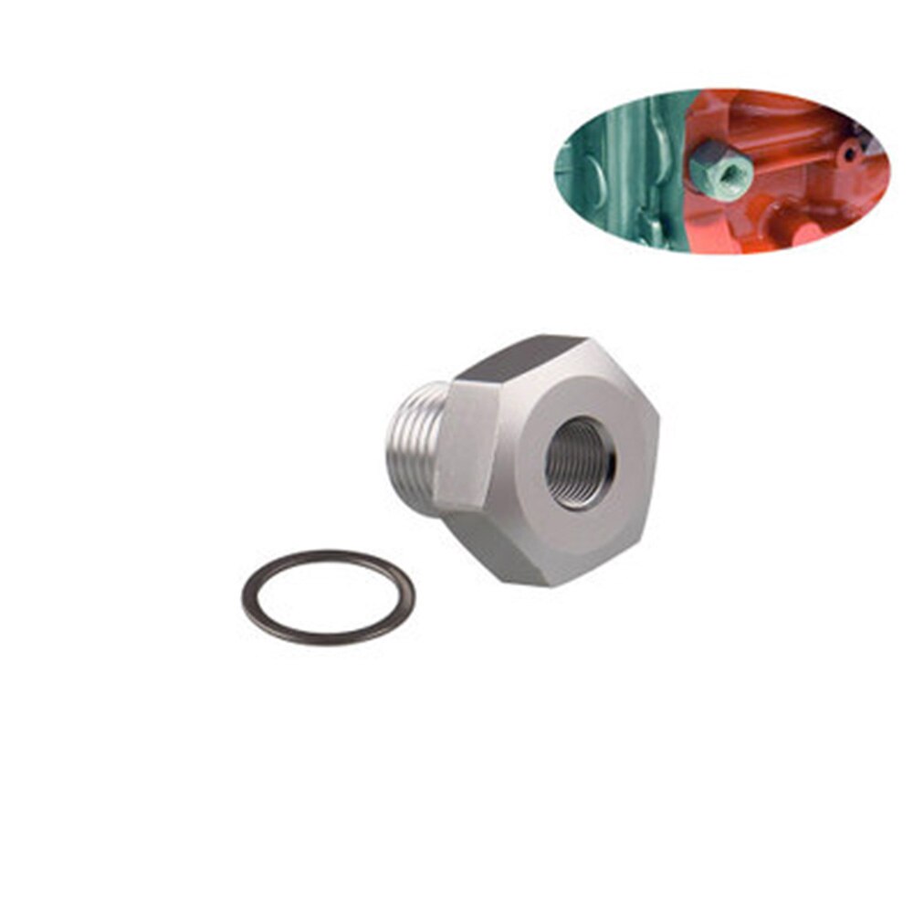 Oil Pressure Sensor Adapter LS Engine Swap Male M16 X 1.5 Female 1/8 NPT LS Set