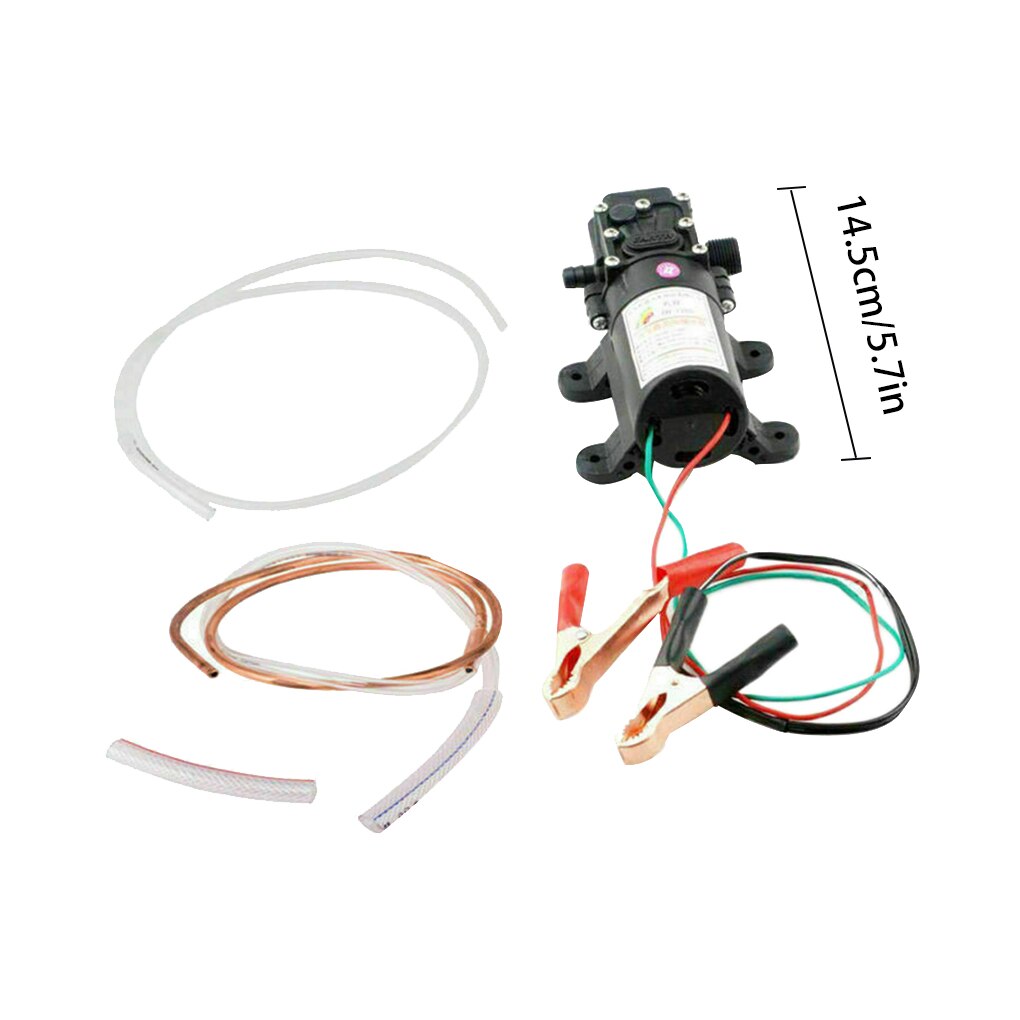 12V 60W Oil Fluid Scavenge Pump Extractor Exchange Transfer Pump Car Washing Pump