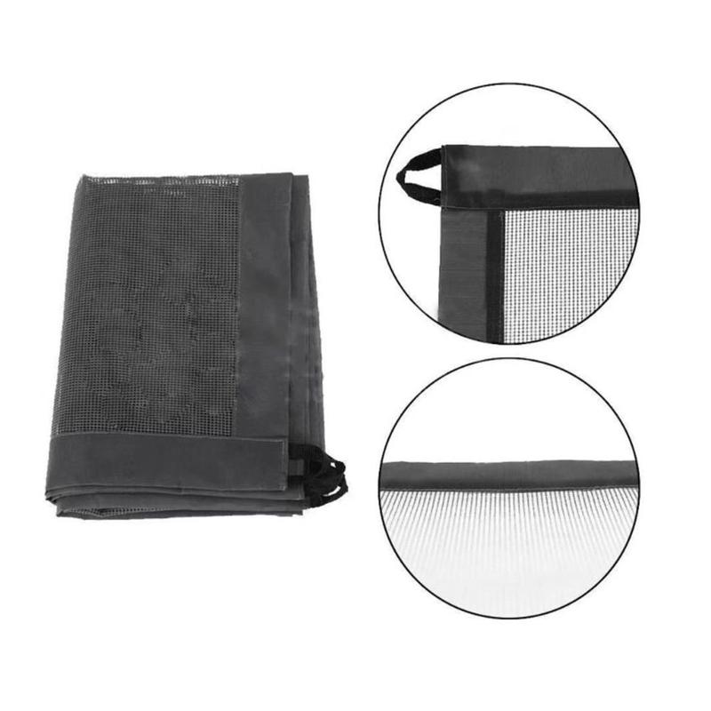 Safety Isolation Network Cloth Guard Door Portable Safety Barrier Fence Folding Guard Pets Kids Door Protection Safet O8D9