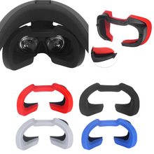 Zachte Siliconen Oogmasker Cover Voor Oculus Rift S Vr Headset Accessoires Ademend Licht Blokkeren Eye Cover Pad