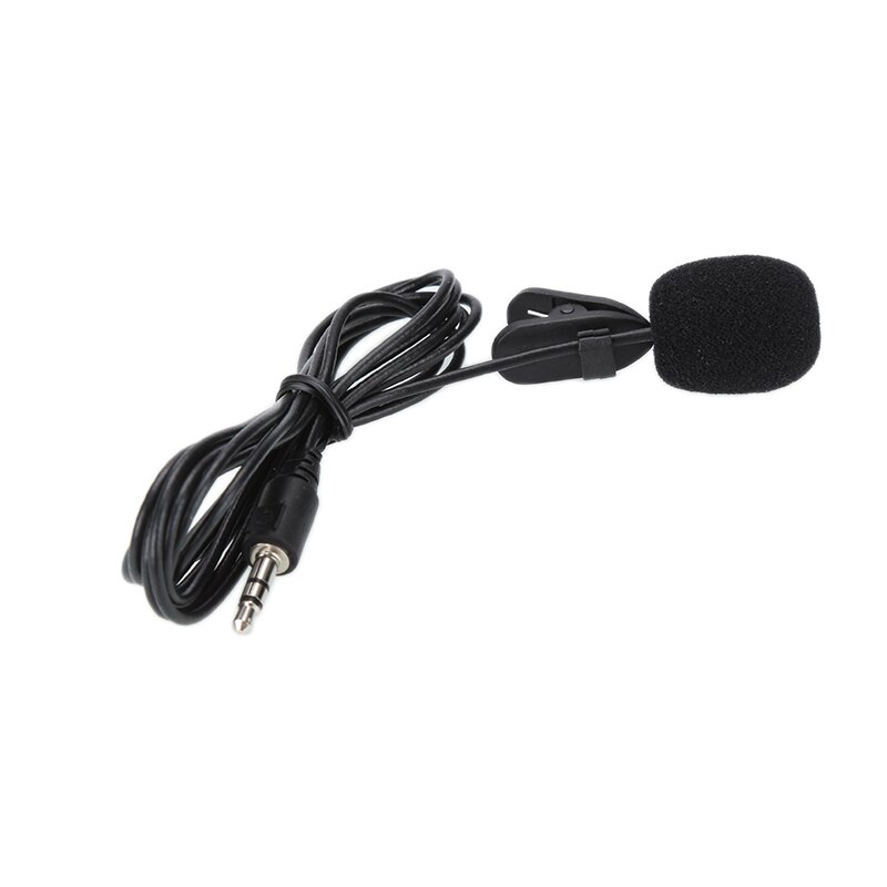 Mini Professionals Auto Audio Microfoon 3.5Mm Jack Plug Mic Mini Wired Externe Microfoon Voor Pc Auto Dvd Radio: Default Title