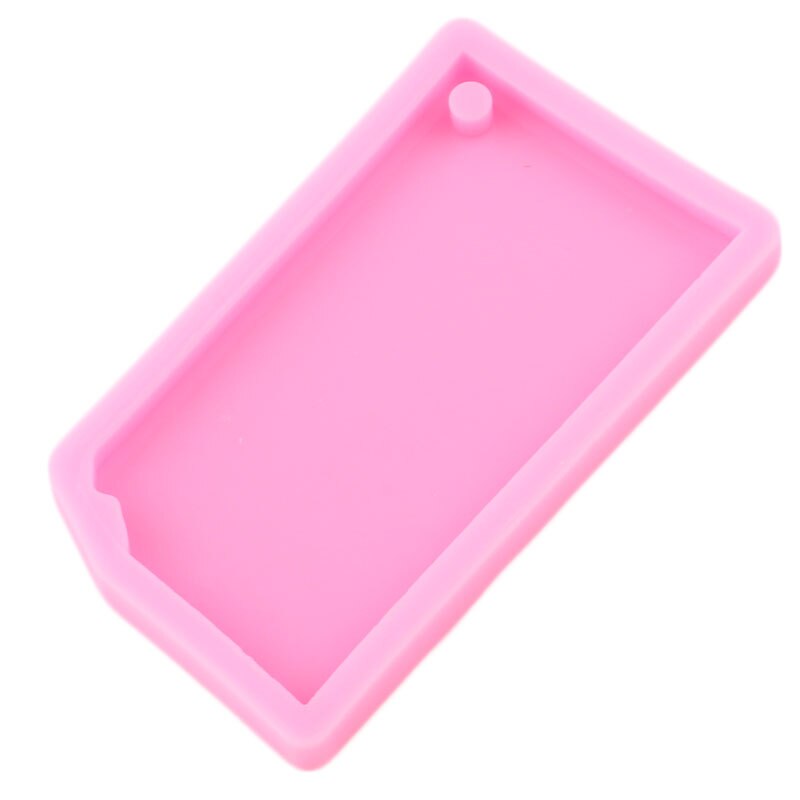 Shiny Glossy Kansaa United States Map Epoxy Resin Craft Keychain Silicone Mold Polymer Clay Pendant Molds Phone Grip Moulds