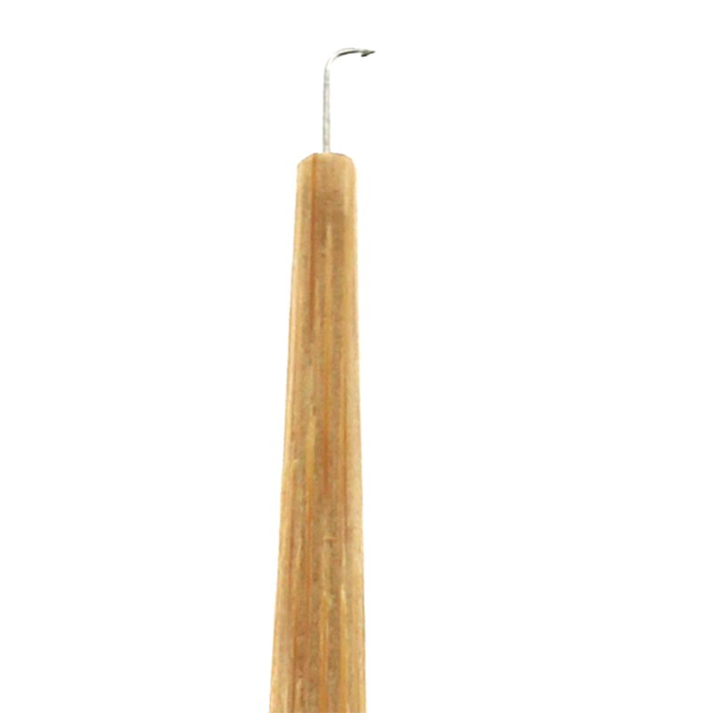 Aiguille de ventilation pour perruque, poignée en bois, outils pour la fabrication de Crochet, 10 pièces