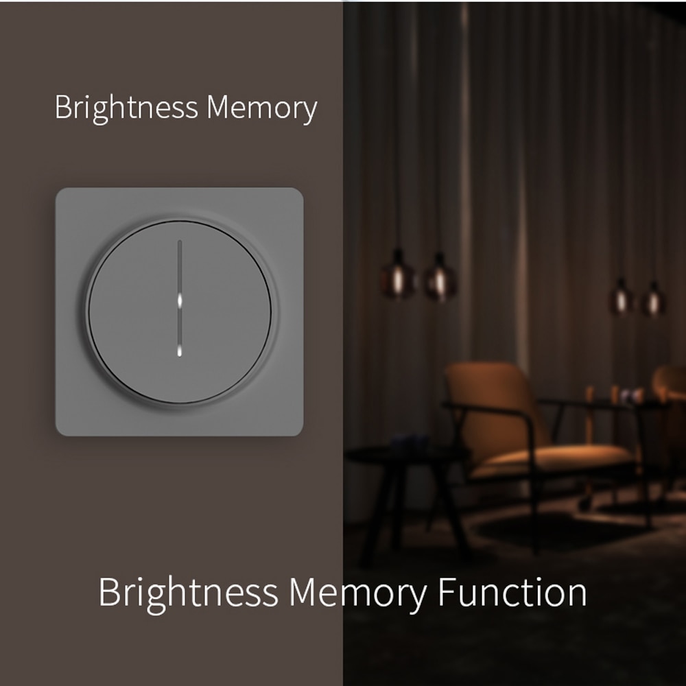 Tuya zigbee smart dimmer switch fjernbetjening touch dimmer led stemmestyring kompatibel med alexa google home assitant