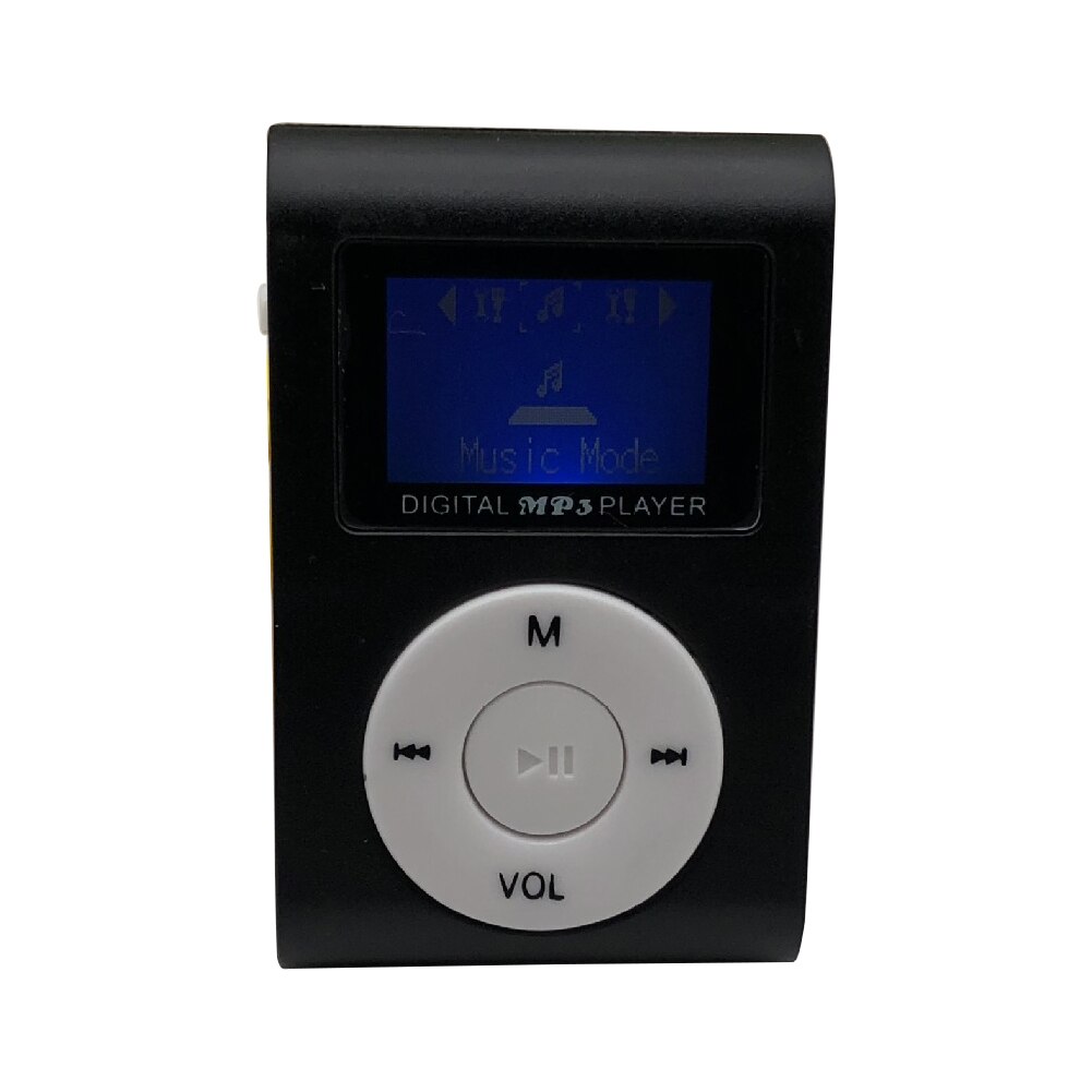 Mini USB MP3 Player Lcd-scherm Ondersteuning Tf-kaart FM Radio