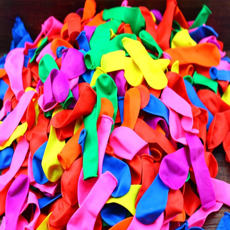 500pcs/set Small Balloons Round Multicolor Latex Baloon Wedding Party Outdoor Fun Toy Baby Shower Balon YDHS