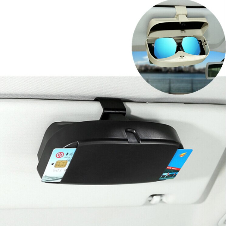 Bil solbrille holder briller taske opbevaringsboks bil auto interiør til volvo  s60 s90 xc90 s80l xc60 v60 v40/ renault koleos