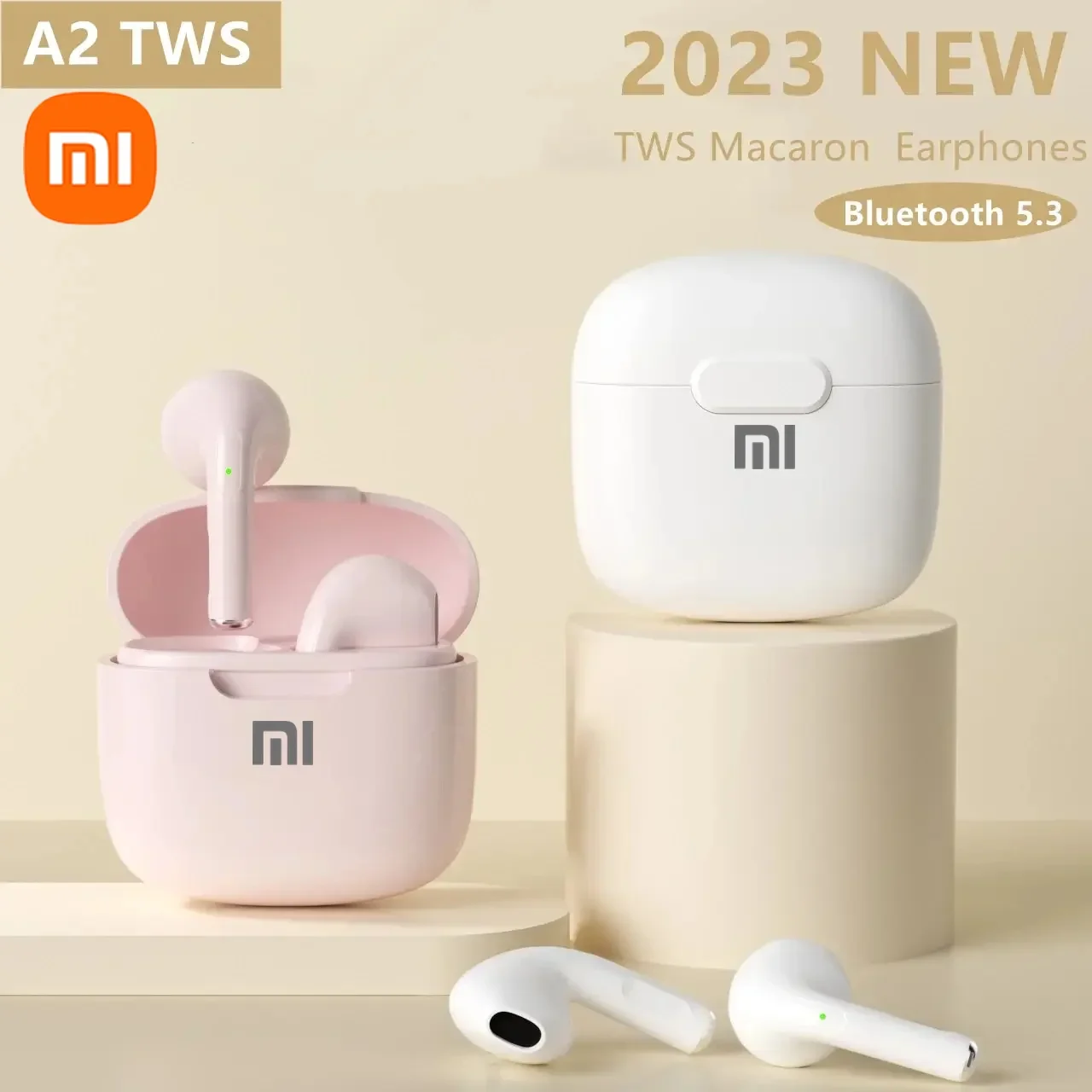 Xiaomi A2 Pro TWS auriculares inalámbricos Bluetooth Mini auriculares deportivos auriculares impermeables auriculares de sonido estéreo Hifi