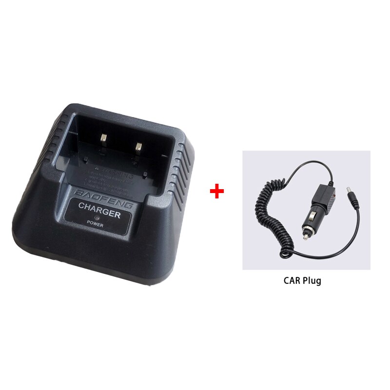 Baofeng caricatore di UV-5R originale con spina ue/regno unito/USA/AUS/USB/auto per Walkie Talkie UV5R UV5RE UV5RA Radio bidirezionale accessori: With CAR Plug