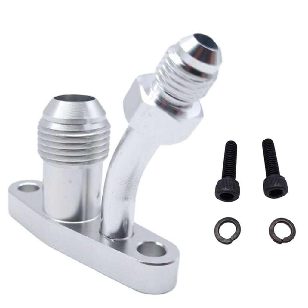 billet turbo olje mate returflens til garrett  gt12 gt1241 4an mate /8an retur