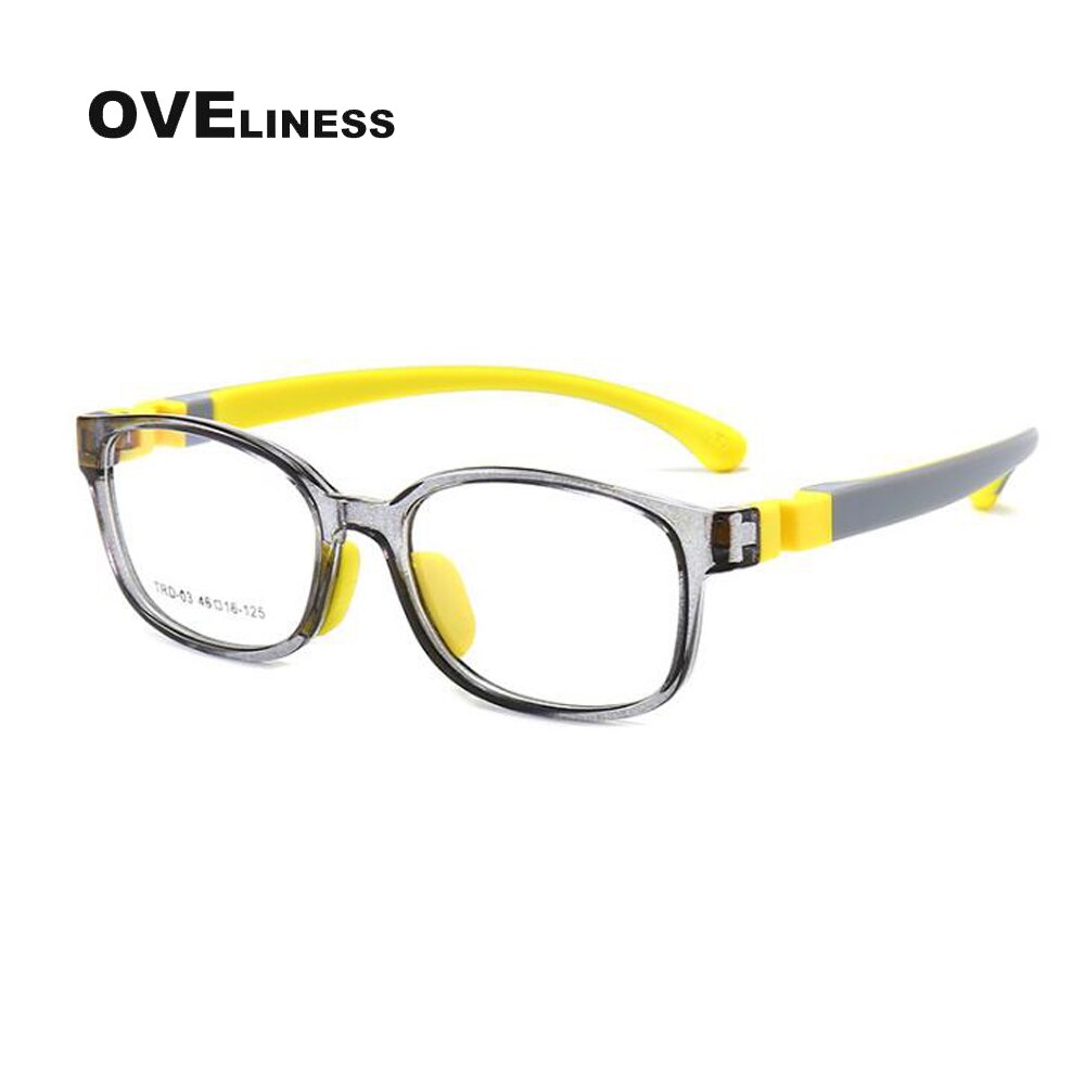 Gafas ópticas para miopía para niños y niñas, montura para gafas TR90 graduadas,: c4