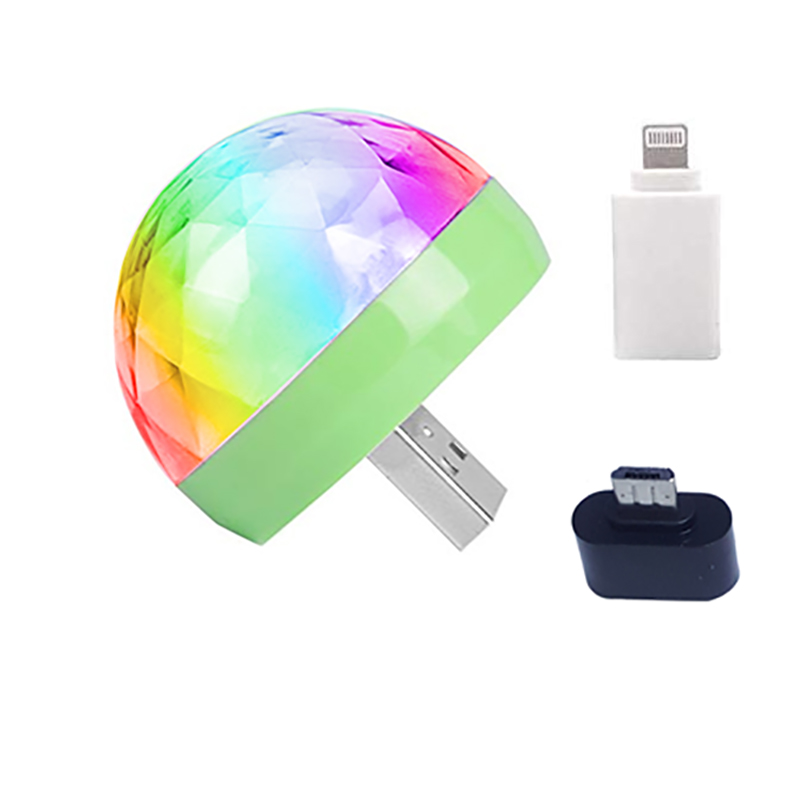 LED USB Sfeer Licht DJ lamp RGB Mini Kleurrijke Muziek Geluid Lamp voor Festival/Party/Karaoke/disco lamp Show bar Versieren ligh