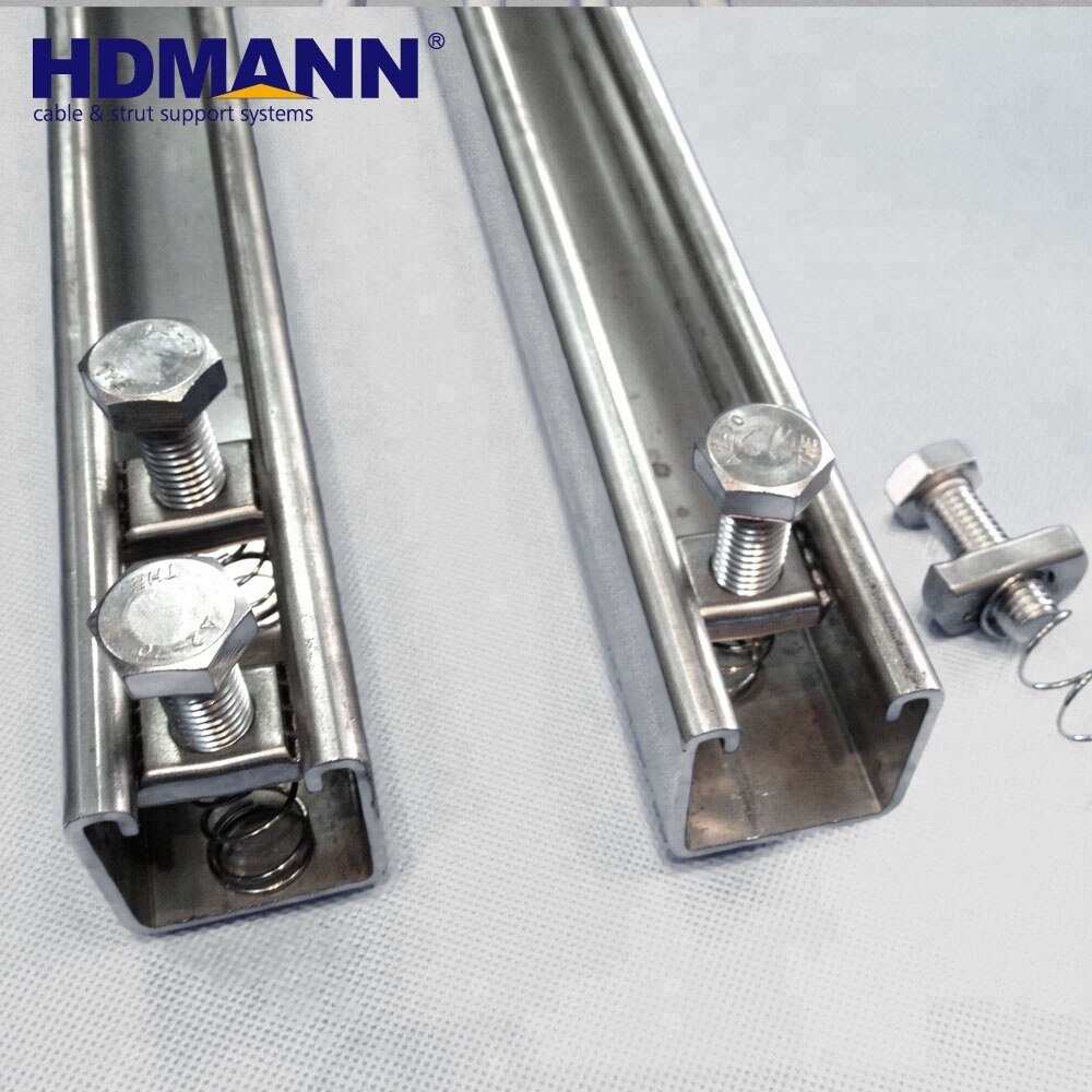 photovoltaic support systems 316 stainless steel C profile Channel structural Unistrut-41x41