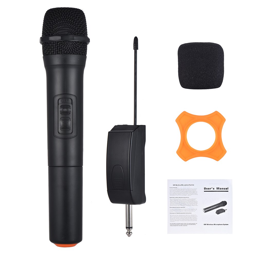 ! VHF Handheld Draadloze Microfoon Mic System 5 Kanalen professionele voor Karaoke Business Meeting Speech Home Entertainment