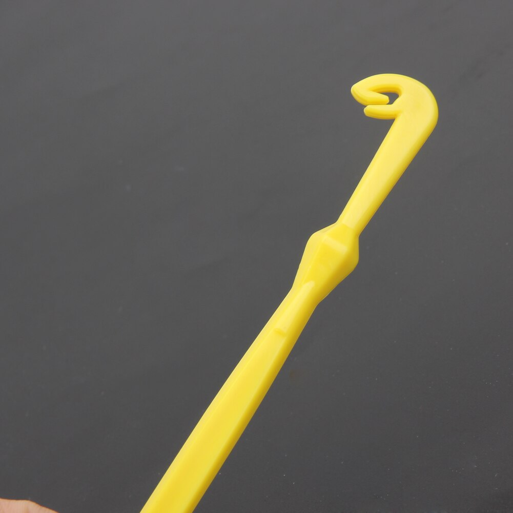 2pcs in Packed Easy Hook Loop Tyer & Disgorger Tool Tie Fast Knot Tying Tool for Fly Fishing Line Tier Kit Yellow Small tools