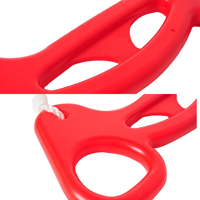 3 färger barn utomhus trapets bar pull up gym ringar multifunktion plast sport ring gunga