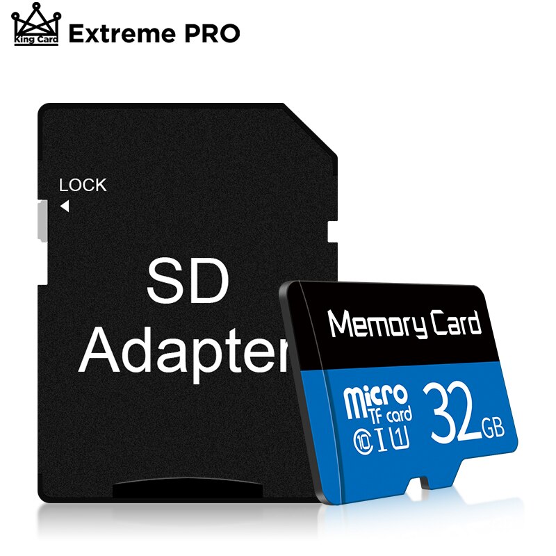 Tarjeta micro sd con adaptador, 4GB, 8GB, 16GB, 32GB, 64GB, Tarjeta de memoria 256GB de 128GB