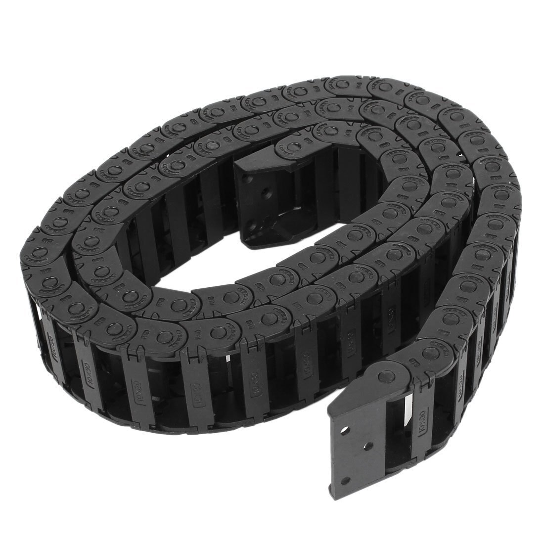 100 cm r3.5cm plastik åben type tråd energikæde trækkæde 10mm x 30mm