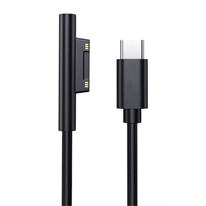 Usb-c-netzteil/ladeadapter/pd-schnellladekabel für surface pro 7/6/54/3 book/book 2