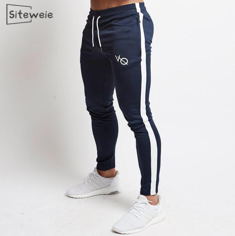Siteweie sportswear fitness bukser menn treningssentre skinny joggebukser bomull treningsbukse bunn jogger treningsbukser  l252