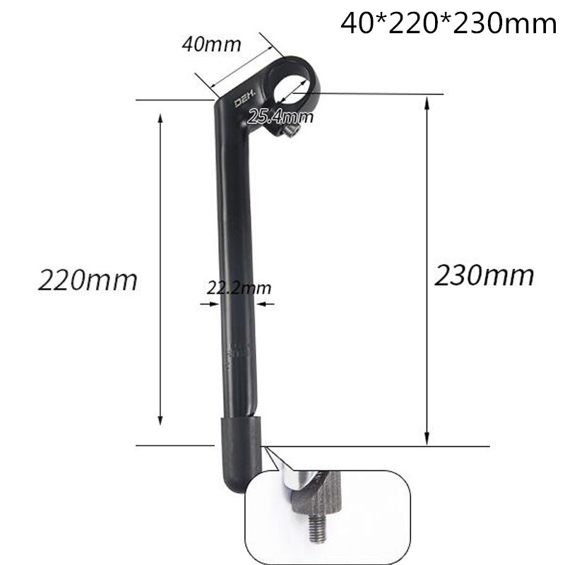 Poste Manubrio Bmx Aerobmx Para Rotor 21.1mm - Pedalé Bicicletas