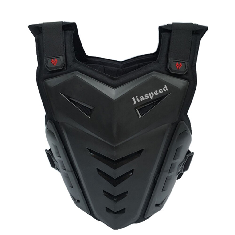 Motorfiets Armor Vest Motorrijden Borst Armor Back Protector Armor Motocross Off-Road Racing Vest: black