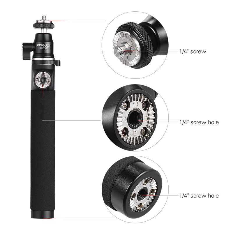 Varilla de extensión para DJI OSMO Plus y Osmo, palo de extensión escalable, accesorios de cardán de mano móvil