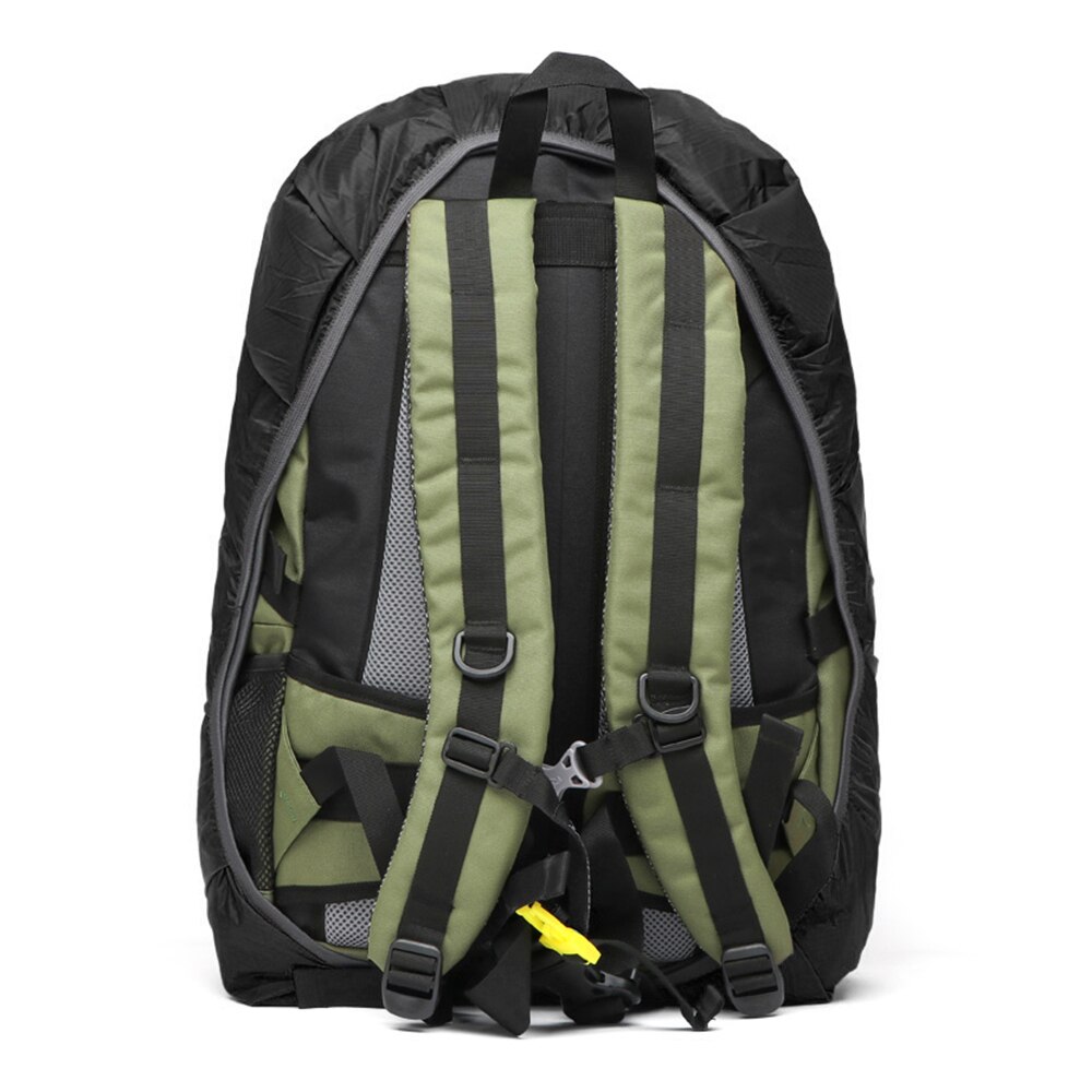 Waterproof Backpack Cover 30-45L Adjustable Bag Rain Cover for Cycling Hiking Camping Traveling Dust Raincover