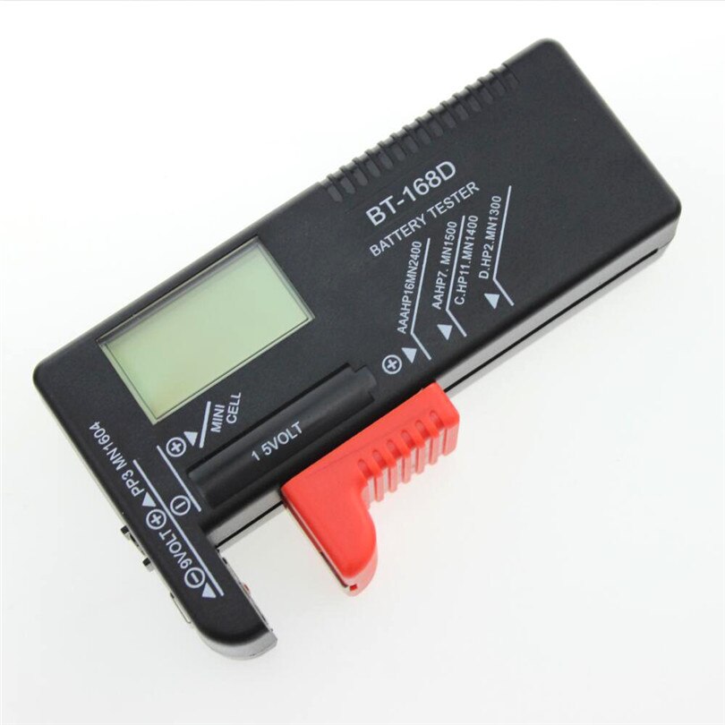1 Pc Household Digital Battery Capacity Tester 9V 1.5V AA AAA Cell C D Batteries Power Indicator Smart Battery tester