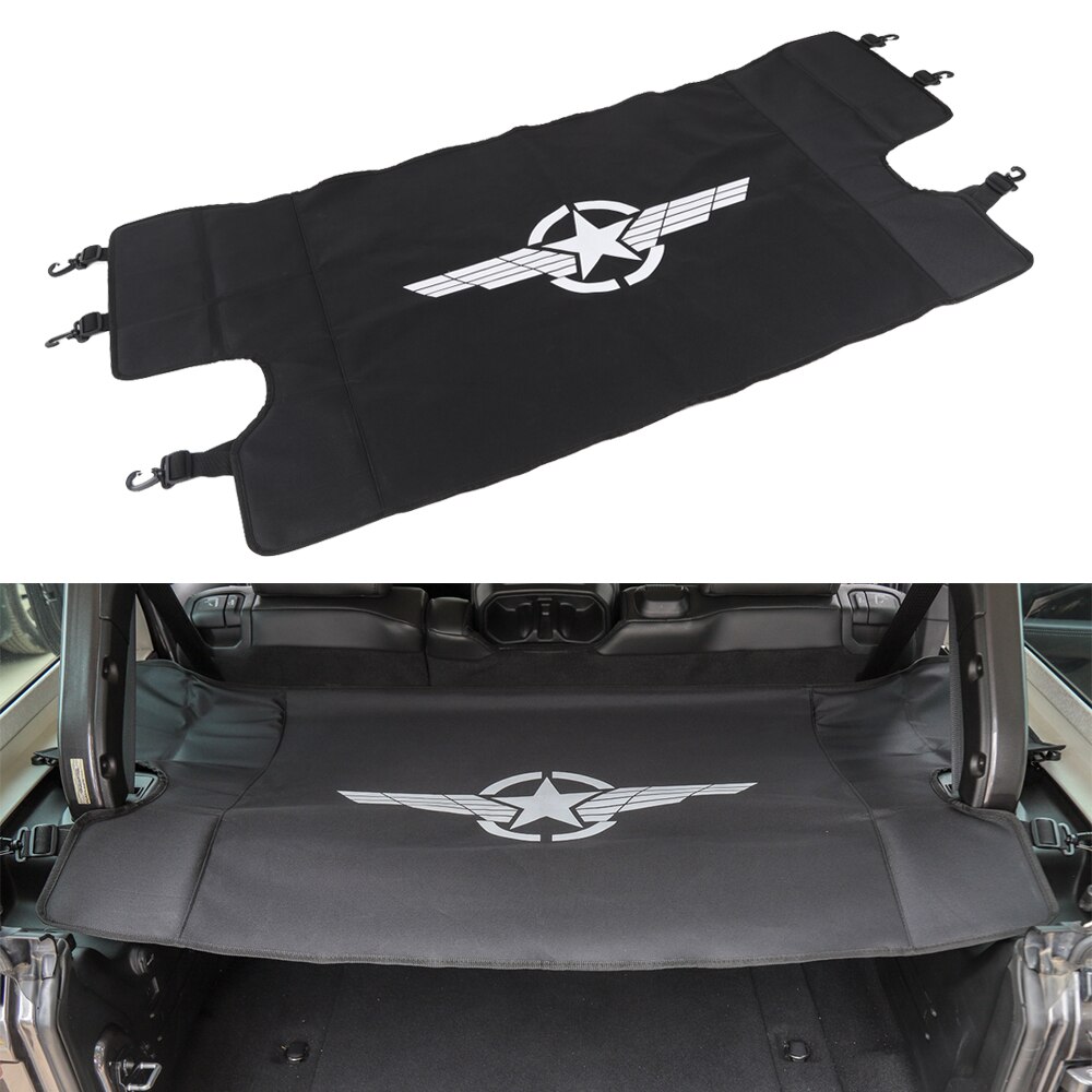 For Jeep Wrangler JL + Car styling accessories Cover curtain trunk partition partition curtain partition Rear Racks