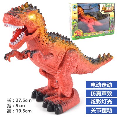 Rc älykäs dinosaurusmalli sähköinen kaukosäädin robotti mekaaninen sota lohikäärme musiikilla ja valotoiminnoilla lasten harrastusleluja