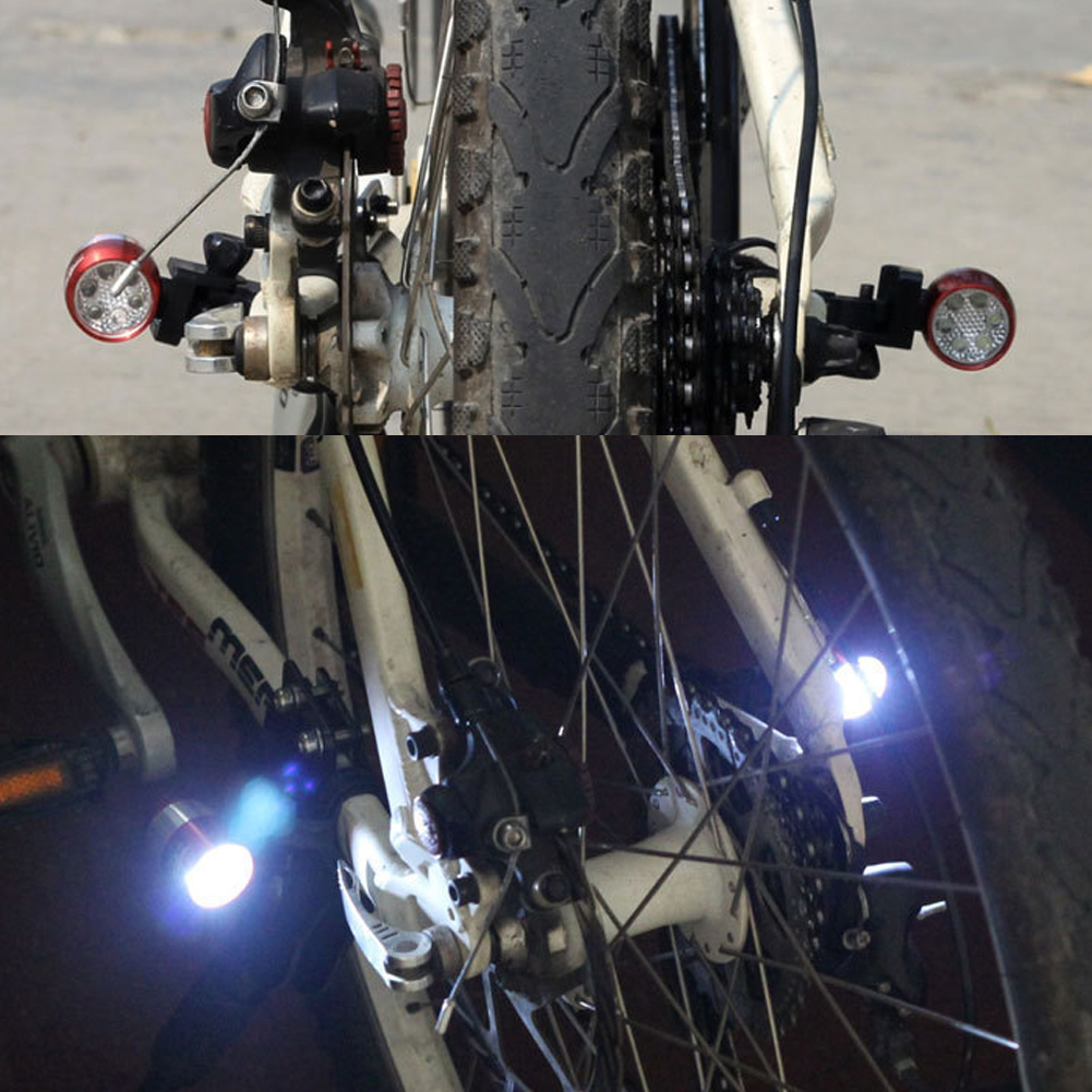 Cykel strålkastare cykel fram ljus ficklampa cykel huvud ljus framgaffel styr lykta cykling säkerhetsvarningslampa