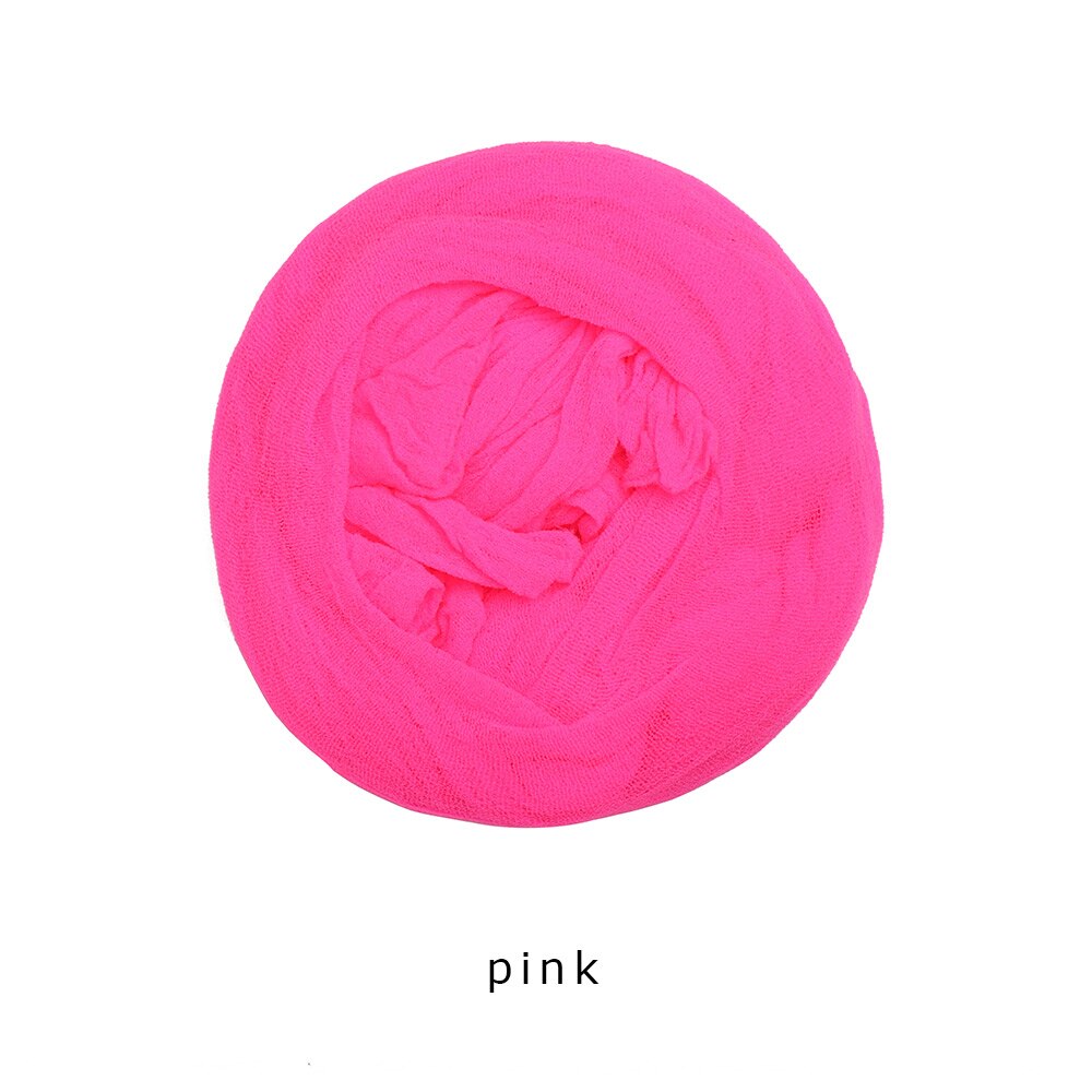 5Stck Mehrfarbig Künstliche Blume Zubehör Heimat Dekor handgefertigt Kranz Partei Nylon Strumpf Zug Siebdruck: Rosa