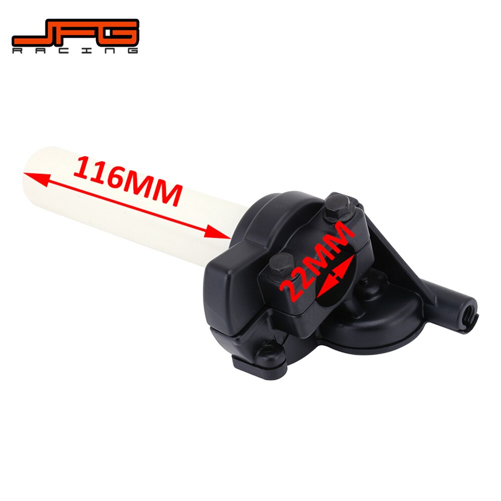 Motorcycle 22mm Throttle Housing Assembly Twister Tube For CR125 CR250 CR500 YZ125 YZ400 YZ450 KX125 KX250 KX500 RM125 RM250