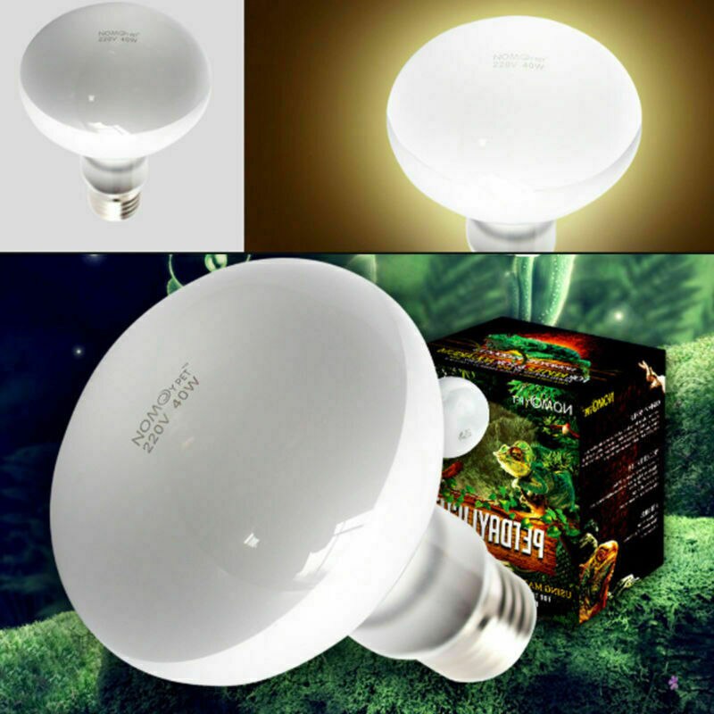 25-100W Intense Basking Spot Light Bulb Reptile Light Lamp Sun Heat Daylight
