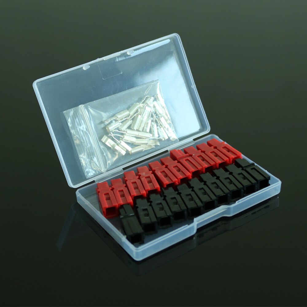 10 Paren/doos PP30 30A Power Connector Plug Rood Zwart Power & 20Pcs Contacten Voor Solar Caravan Boot