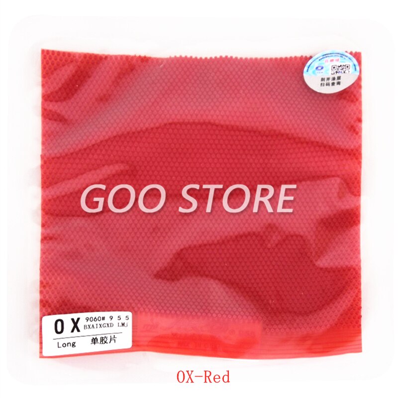 YINHE 955 pimples long defensive control Original Galaxy pips long table tennis rubber ping pong sponge: 955 OX Red