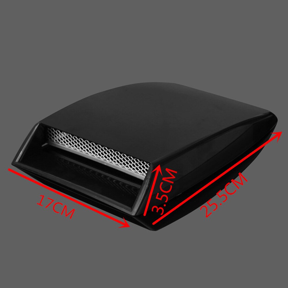 Cars Decorative Air Flow Intake Hood Simulation Air Vent Universal For Sedans SUVs Trucks Air Inlet For Car Roof Decoration