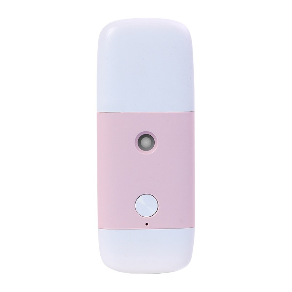Mini Draagbare Oplaadbare Facial Luchtbevochtiger Mist Spuit Hydraterende Apparaat: Roze