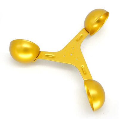 Wind vane air cup air cup air bowl anemometer made of aluminum alloy wind sensor and air meter: Type 3