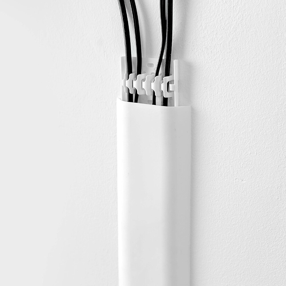Câble pince fil bien rangé support fixe cache couverture de gestion pour le bureau à domicile Durable