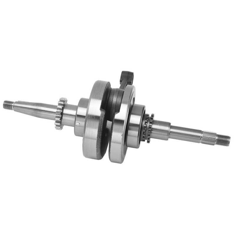 Crankshaft Assembly Crankshaft Connecting Rod Assembly Good Balance Steel Alloy for GY6‑50 60 80CC Scooters