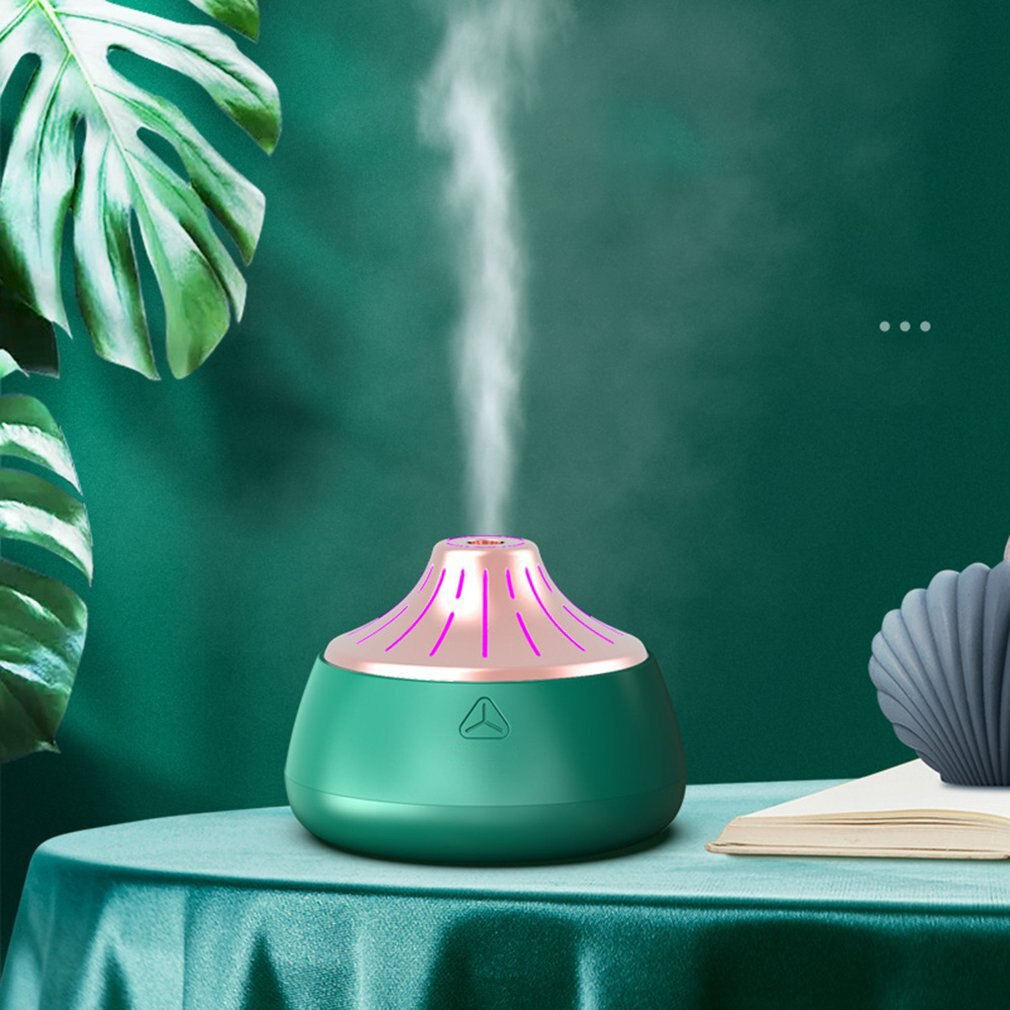 Luftfugter usb lille mini hjemmekontor desktop sprøjte mute lydløs befugtning stor sprayvolumen