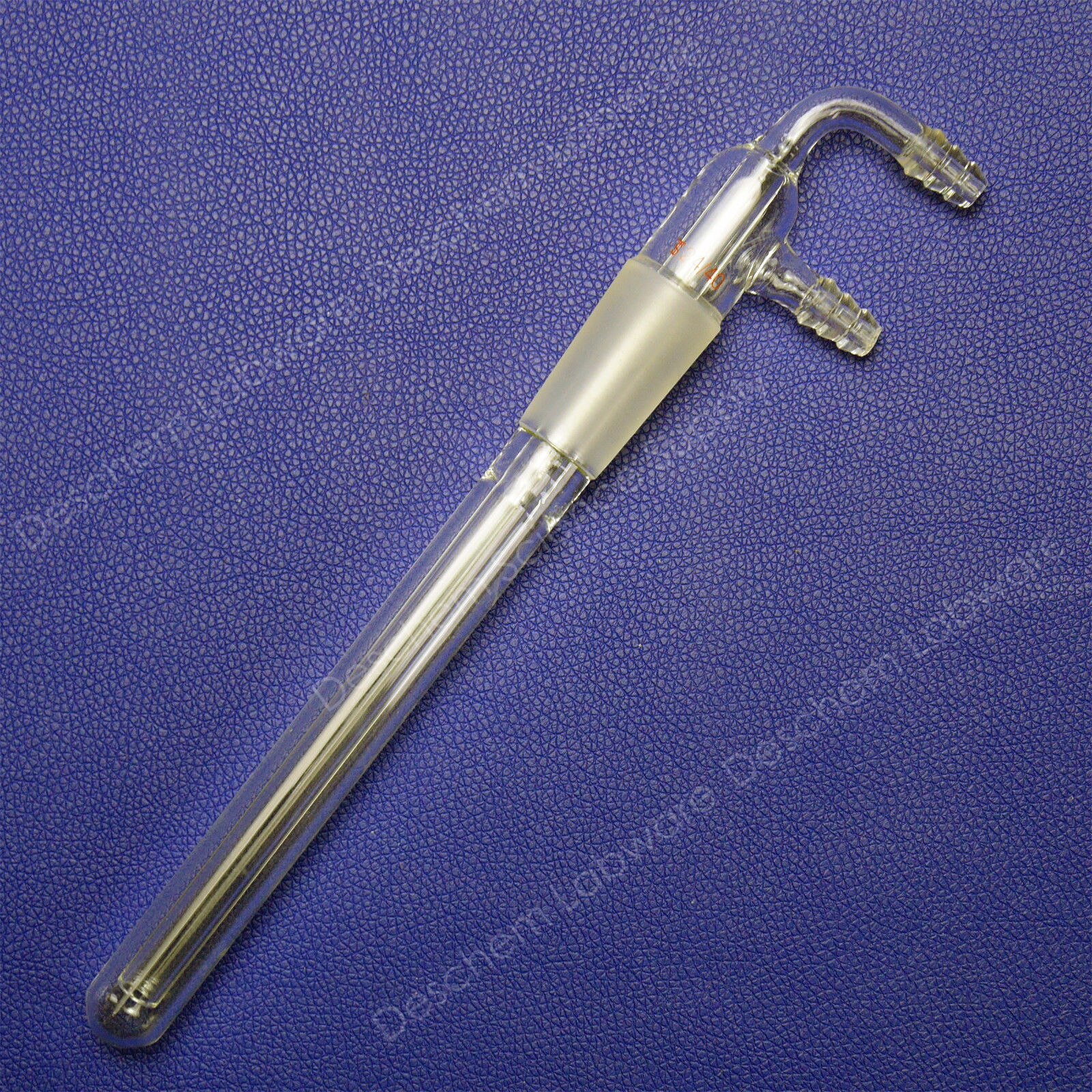 Trampa para dedo frío Ace, condensador de vidrio de laboratorio con conexión de manguera, 200mm,24/40